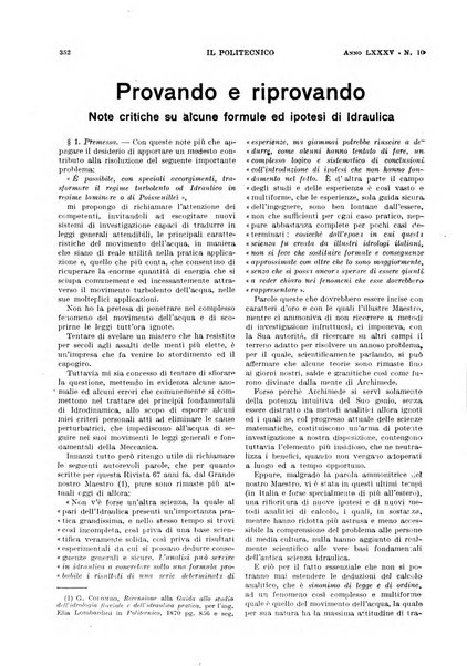 Il politecnico rivista di ingegneria, tecnologia, industria economia, arte