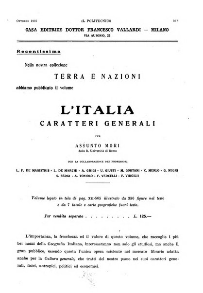 Il politecnico rivista di ingegneria, tecnologia, industria economia, arte