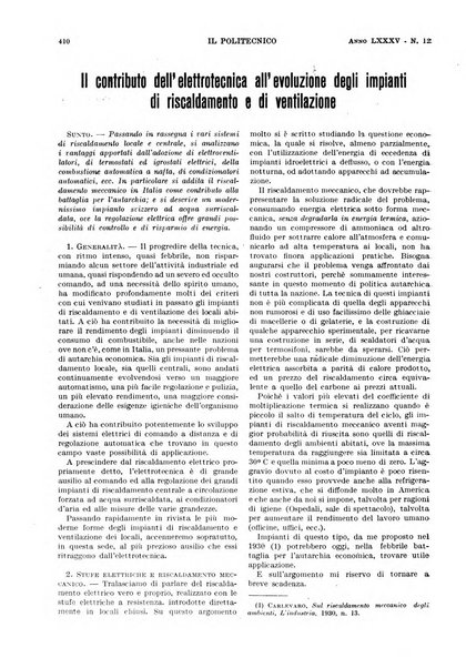 Il politecnico rivista di ingegneria, tecnologia, industria economia, arte