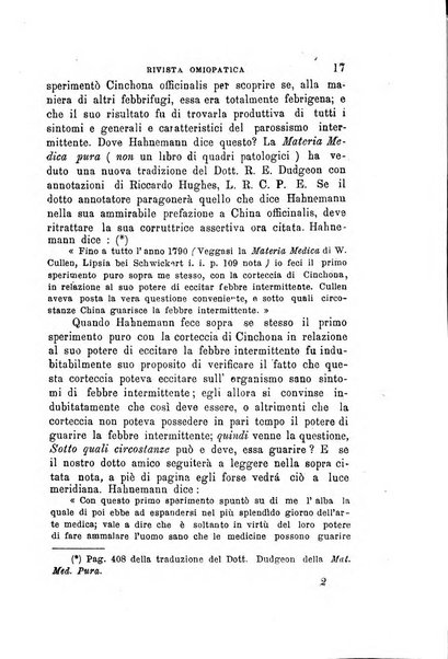 Rivista omiopatica