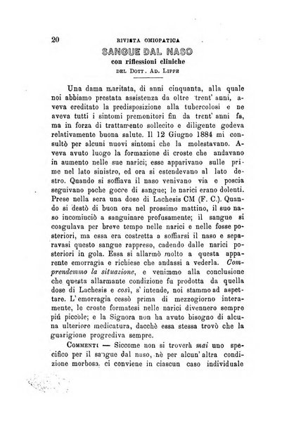 Rivista omiopatica