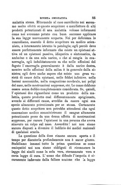 Rivista omiopatica