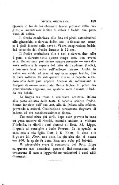 Rivista omiopatica