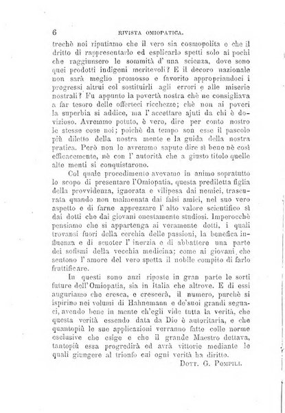 Rivista omiopatica