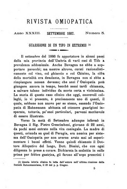 Rivista omiopatica