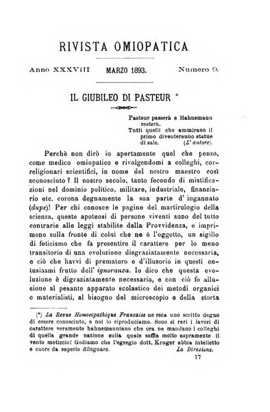 Rivista omiopatica