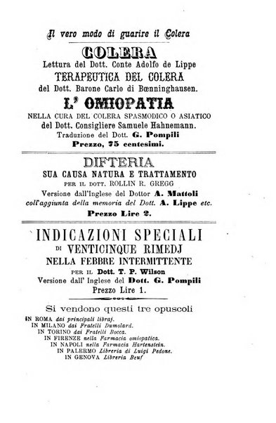 Rivista omiopatica