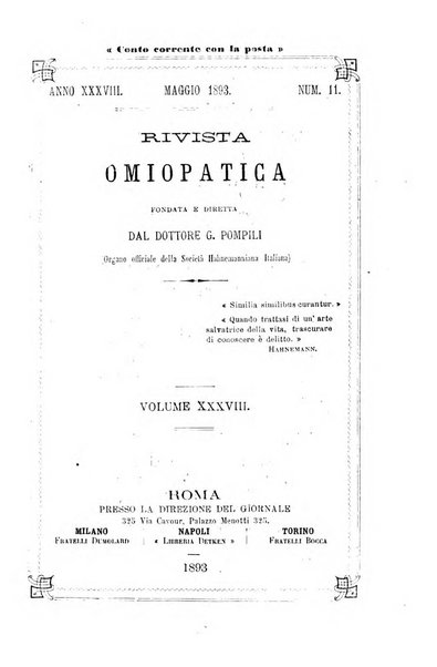 Rivista omiopatica