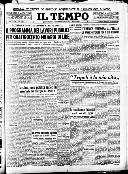 Il tempo : quotidiano indipendente