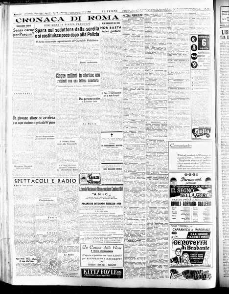 Il tempo : quotidiano indipendente