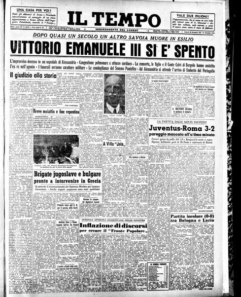 Il tempo : quotidiano indipendente