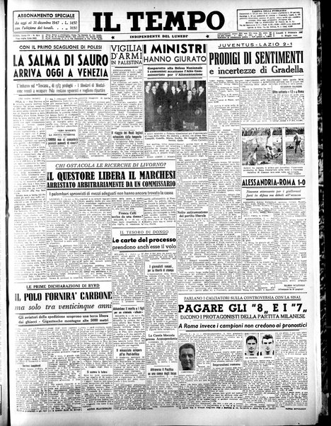 Il tempo : quotidiano indipendente