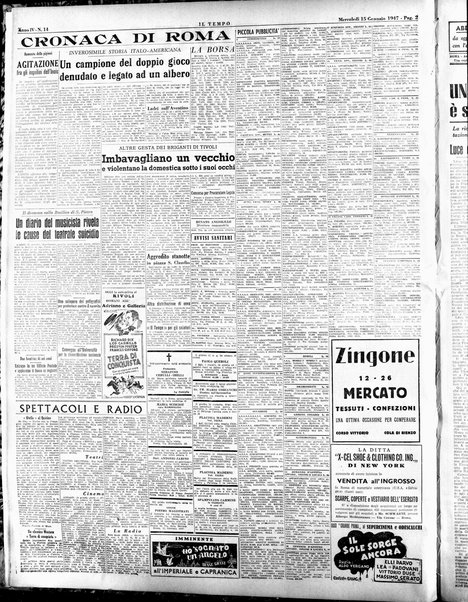 Il tempo : quotidiano indipendente