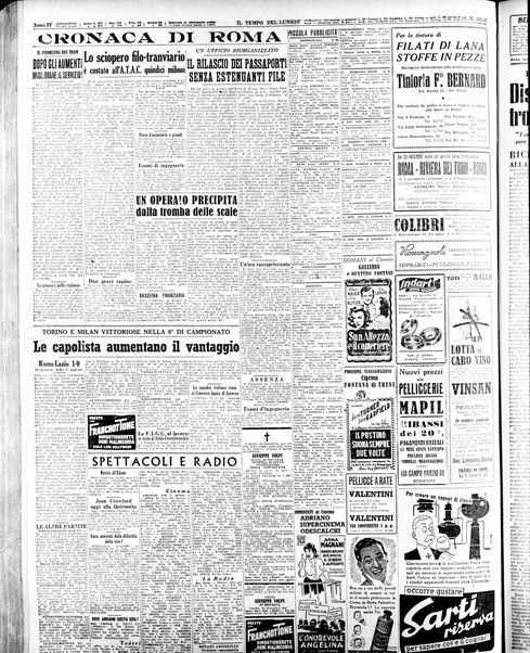 Il tempo : quotidiano indipendente