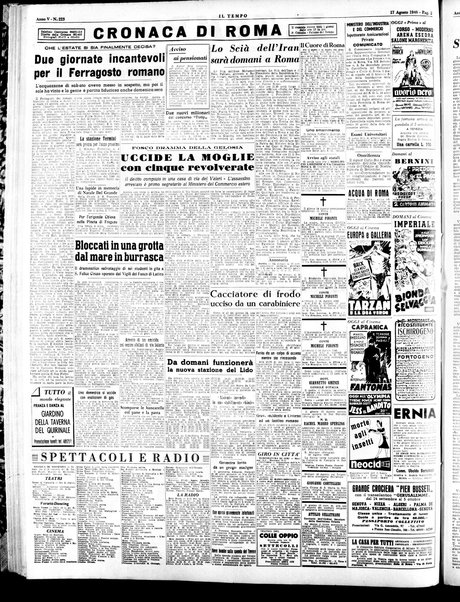 Il tempo : quotidiano indipendente