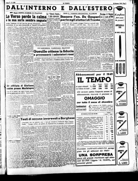 Il tempo : quotidiano indipendente