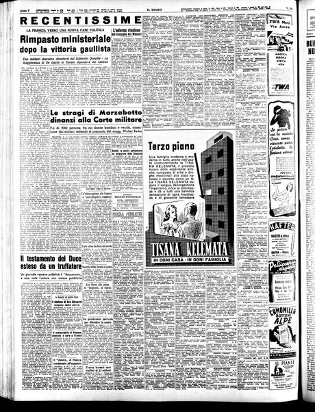 Il tempo : quotidiano indipendente