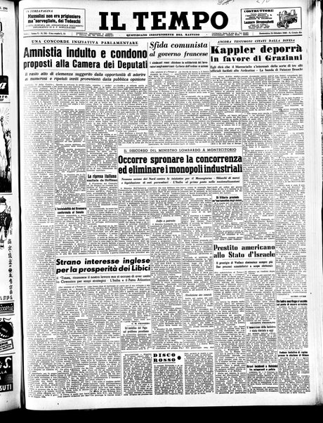 Il tempo : quotidiano indipendente