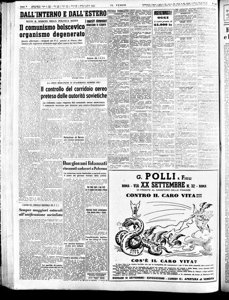 Il tempo : quotidiano indipendente