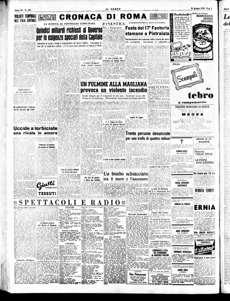 Il tempo : quotidiano indipendente