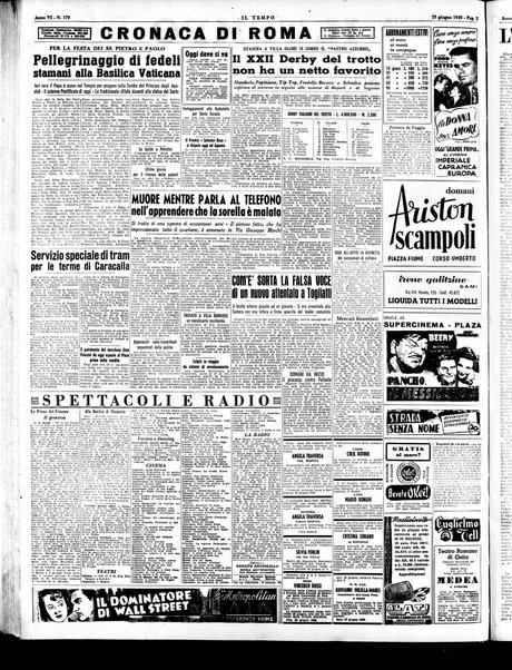 Il tempo : quotidiano indipendente