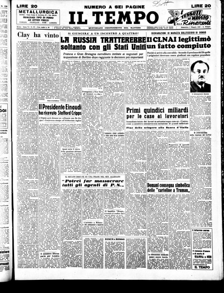 Il tempo : quotidiano indipendente