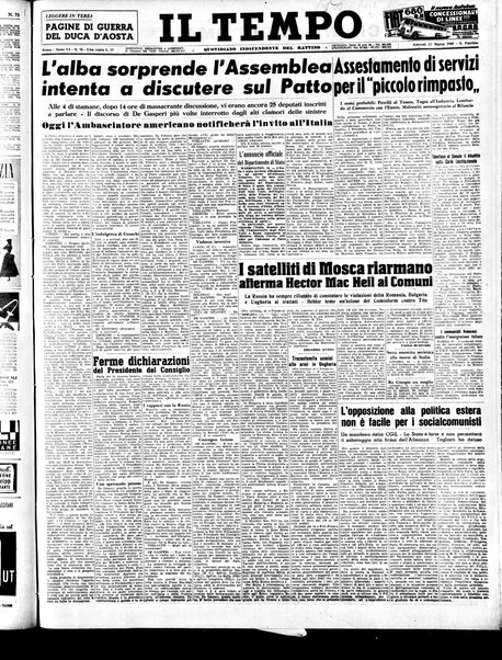 Il tempo : quotidiano indipendente