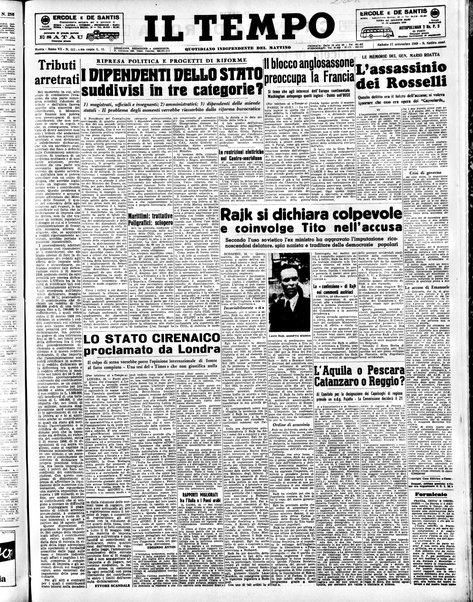 Il tempo : quotidiano indipendente