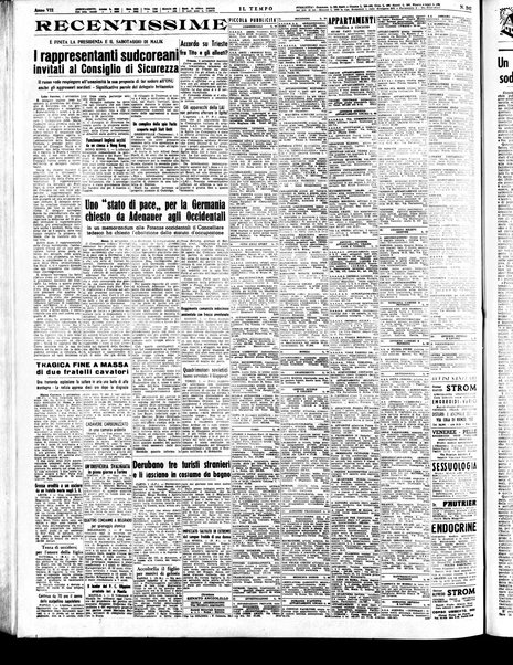 Il tempo : quotidiano indipendente