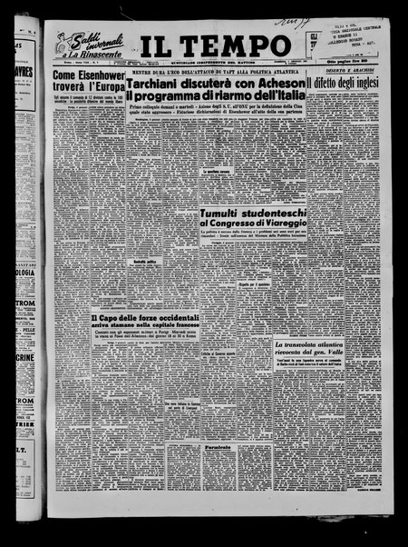 Il tempo : quotidiano indipendente