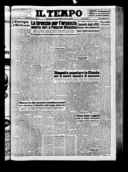 Il tempo : quotidiano indipendente