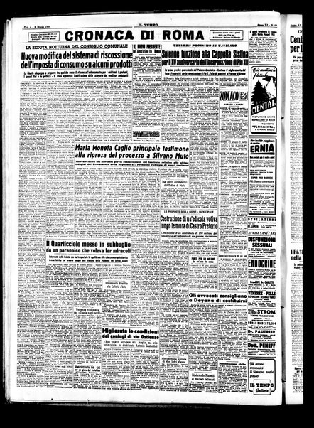 Il tempo : quotidiano indipendente