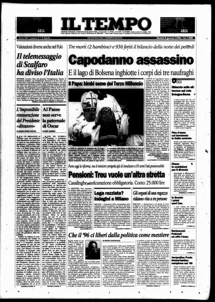 Il tempo : quotidiano indipendente