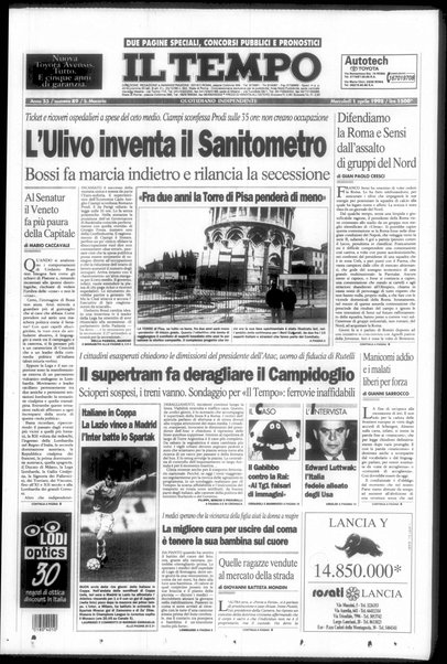 Il tempo : quotidiano indipendente