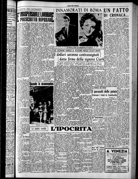 L'ora del popolo : quotidiano indipendente