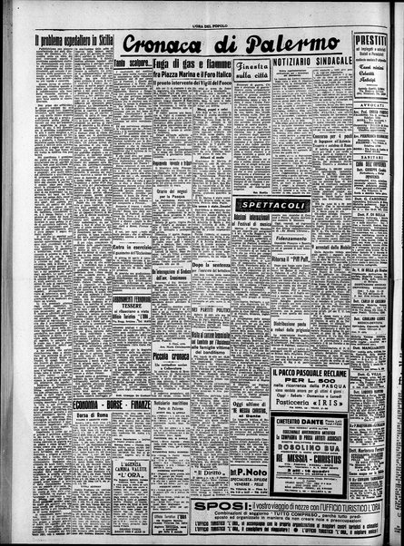 L'ora del popolo : quotidiano indipendente