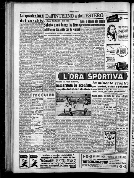 L'ora del popolo : quotidiano indipendente