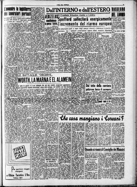 L'ora del popolo : quotidiano indipendente