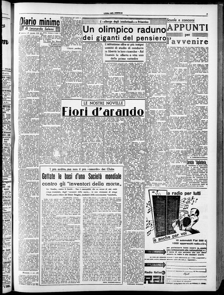 L'ora del popolo : quotidiano indipendente