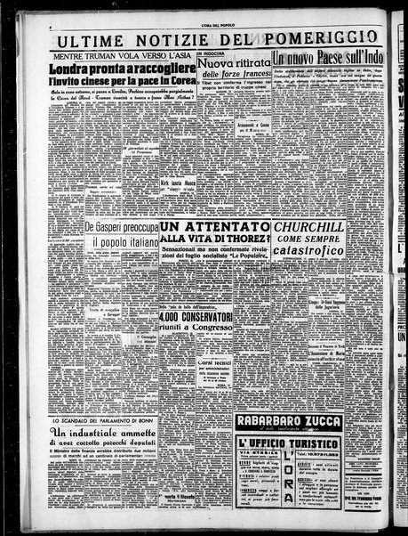 L'ora del popolo : quotidiano indipendente