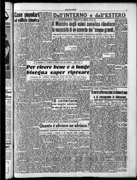 L'ora del popolo : quotidiano indipendente