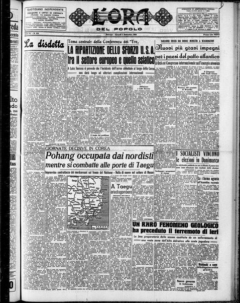 L'ora del popolo : quotidiano indipendente