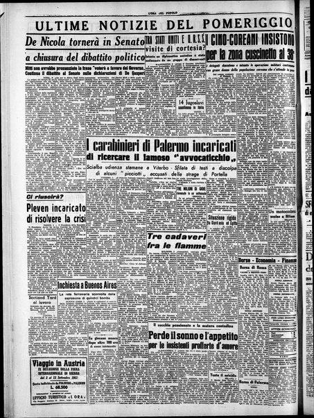 L'ora del popolo : quotidiano indipendente