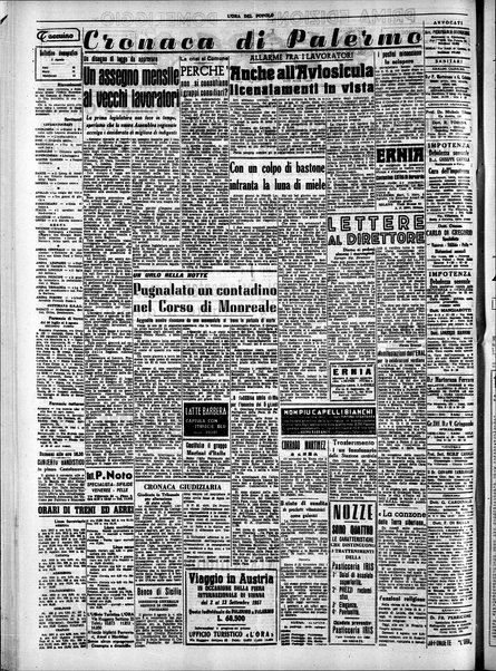 L'ora del popolo : quotidiano indipendente