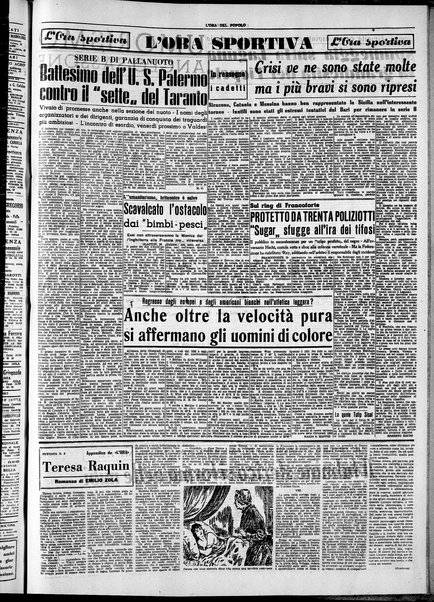 L'ora del popolo : quotidiano indipendente