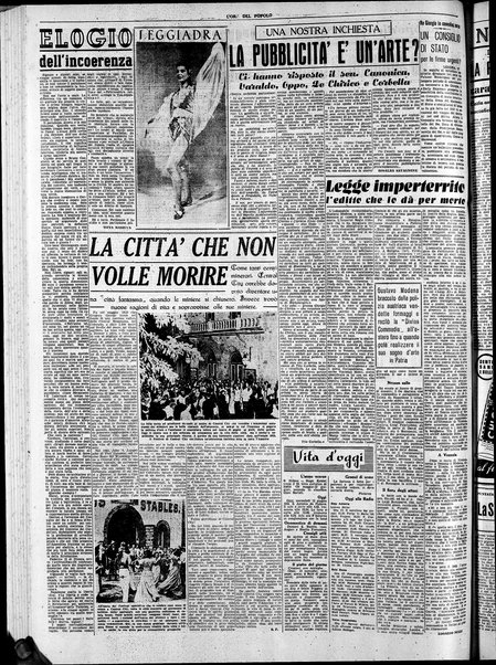 L'ora del popolo : quotidiano indipendente