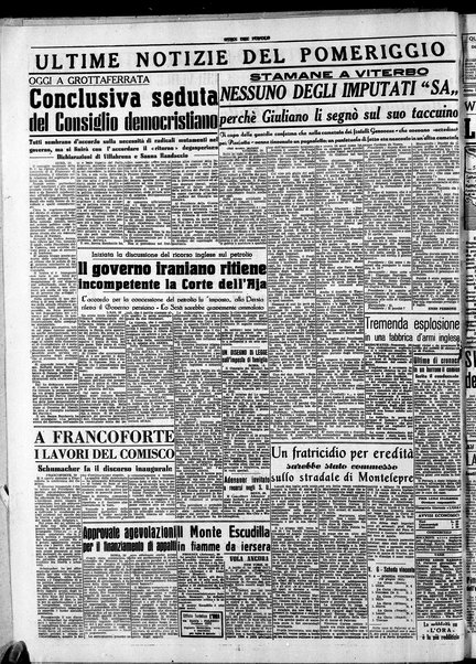 L'ora del popolo : quotidiano indipendente