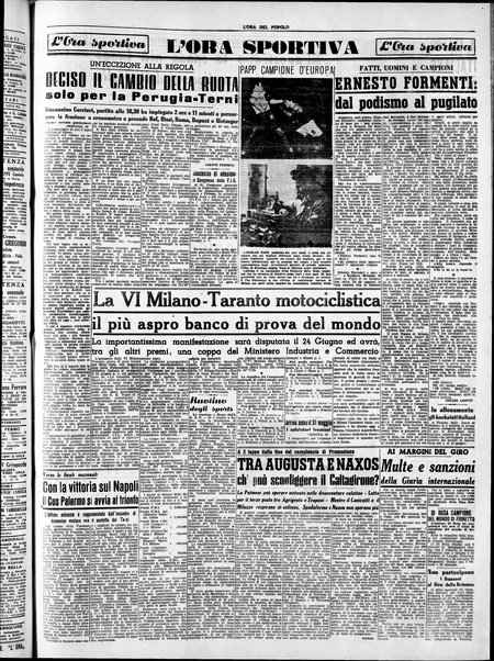 L'ora del popolo : quotidiano indipendente