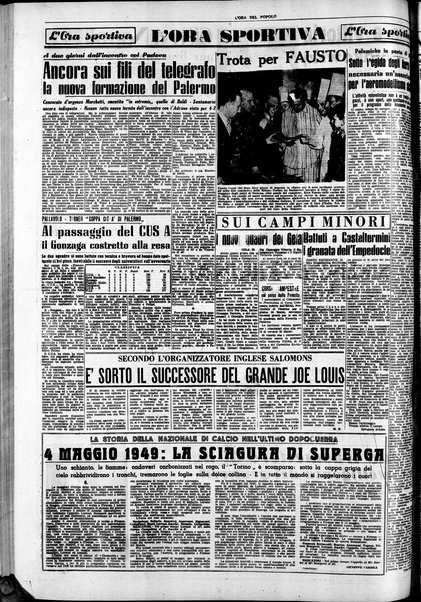 L'ora del popolo : quotidiano indipendente