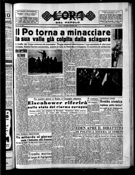 L'ora del popolo : quotidiano indipendente